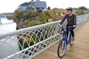 Bike and earn rewards with GreenTrips